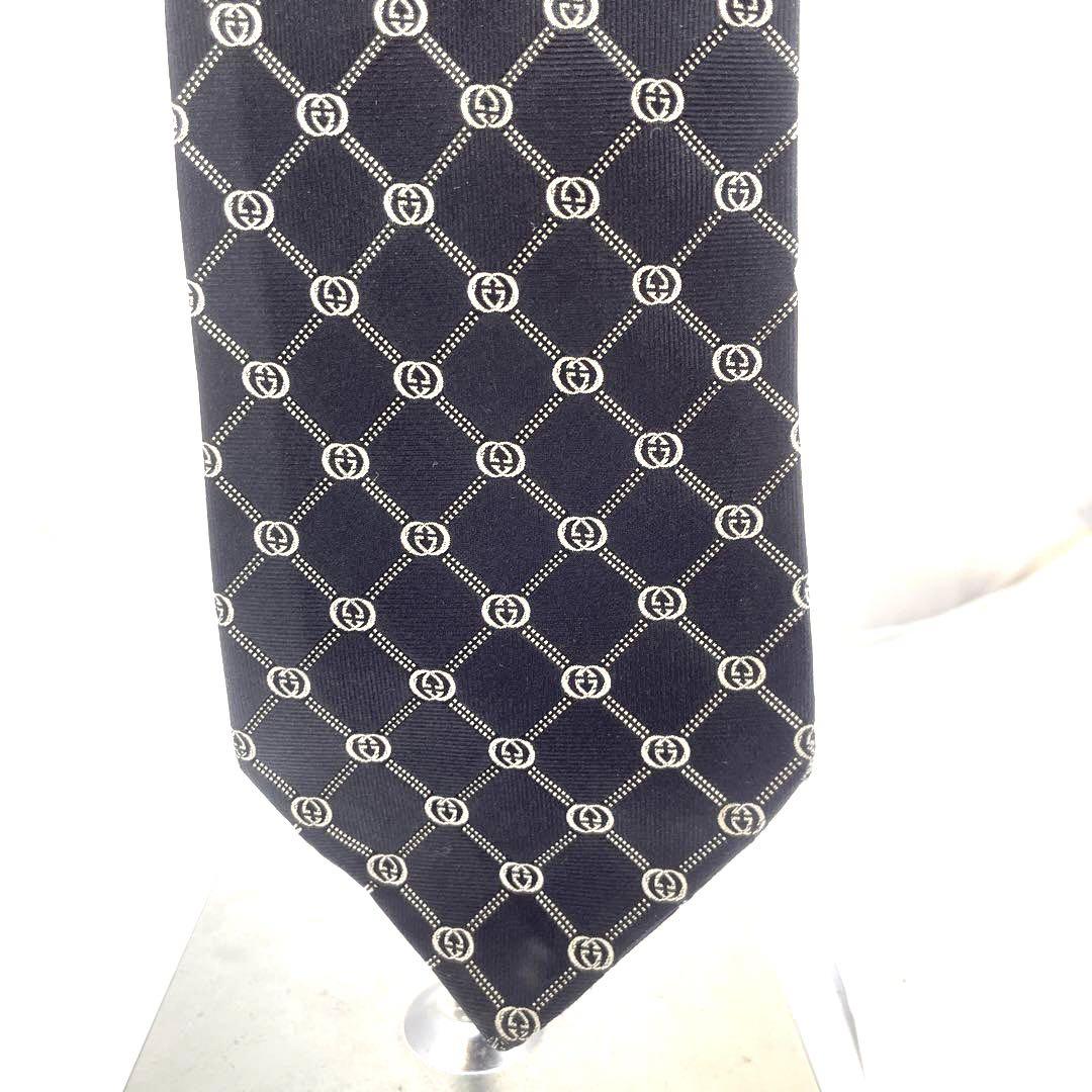 グッチ ネクタイ インターロッキング GG柄 GUCCI