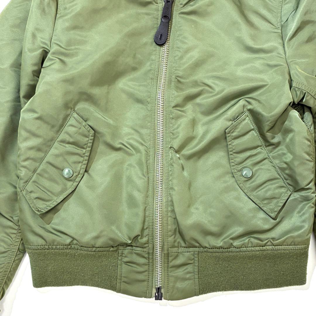 AVIREX アヴィレックス フライトジャケット リバーシブル レディースL AVIREX GULLKHAN_COM