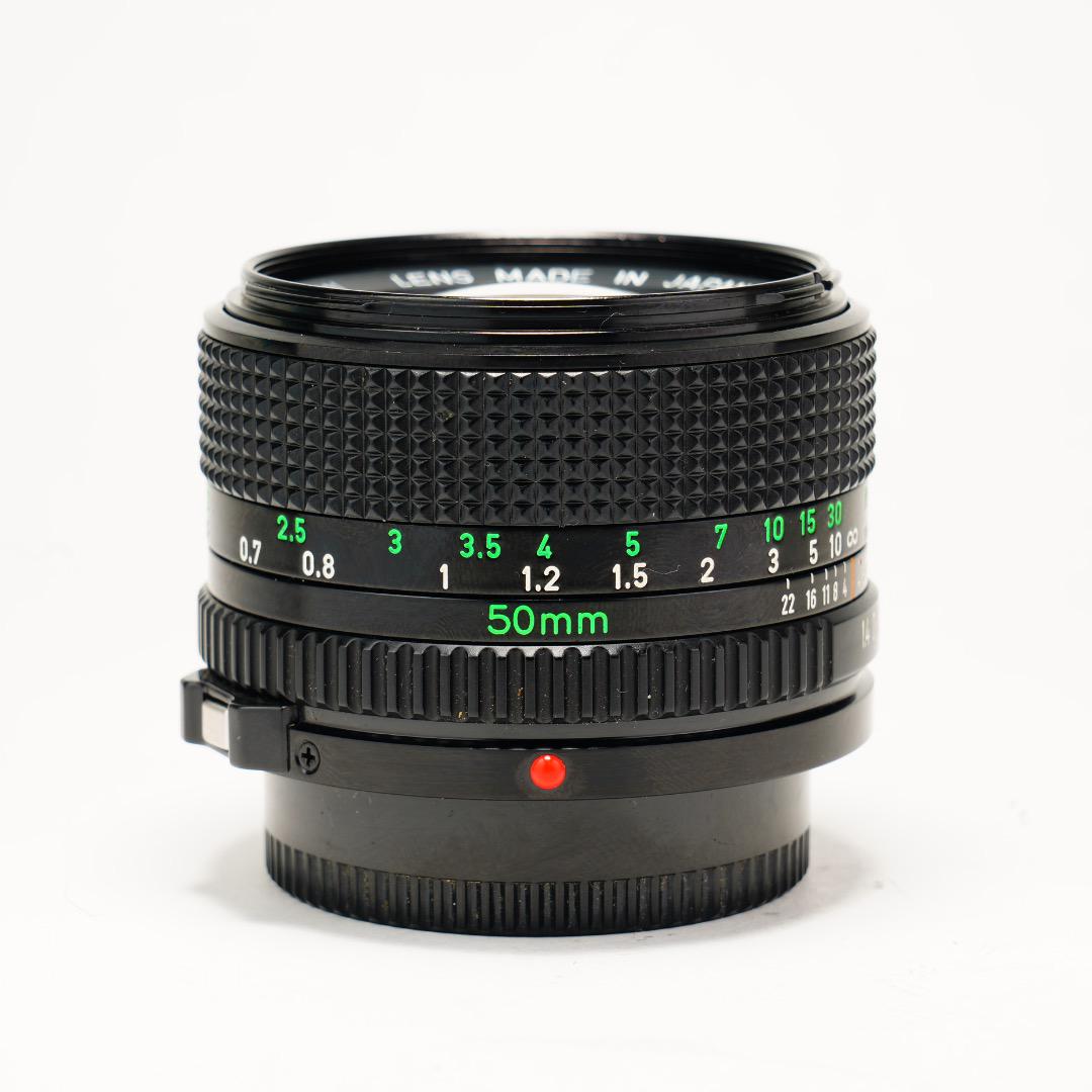 【傑作レンズ】動作◎ Canon New FD 50mm F1.4 602