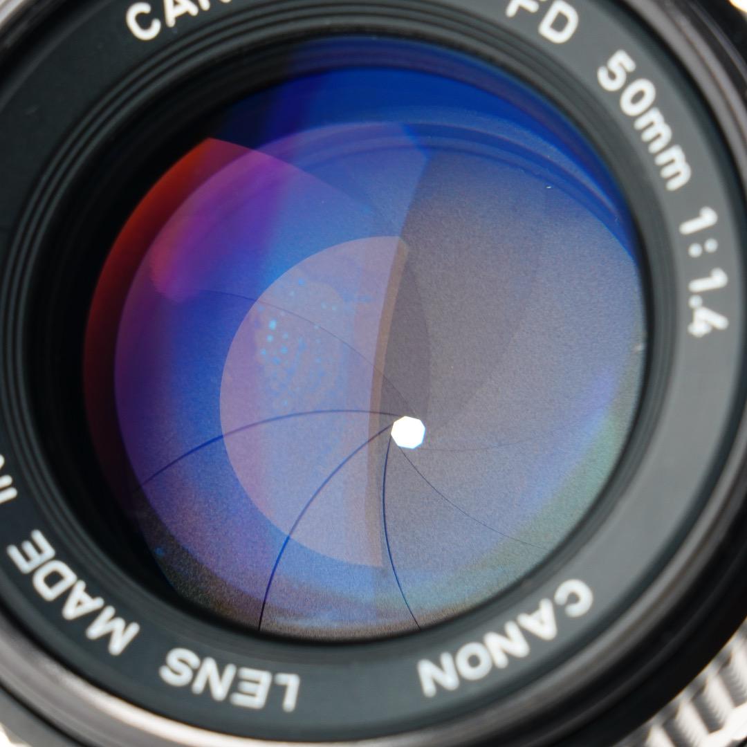 【傑作レンズ】動作◎ Canon New FD 50mm F1.4 602
