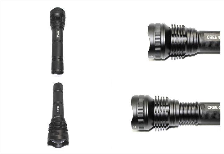 【はこぽす対応商品】 正規CREE フルセット 懐中電灯 XHP50/ズーム仕様』超強力LEDライト ライト・ランタン