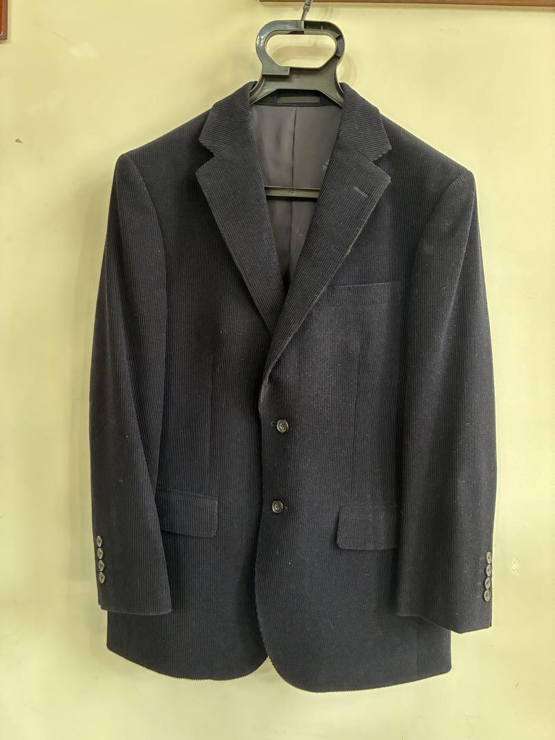 BURBERRY ネイビー ダブルブレスト ブレザー Lサイズくらい 美品】BURBERRY バーバリー ダブルブレスト ブレザー ダーク