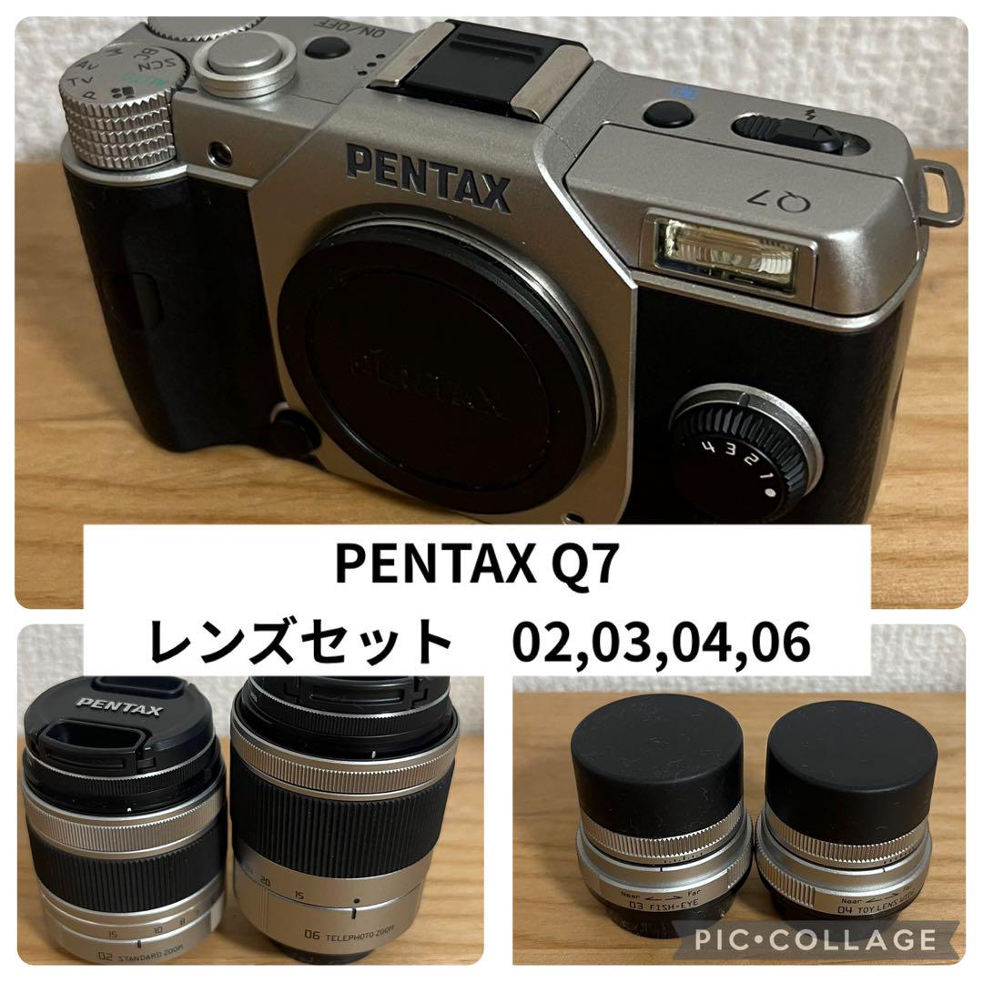PENTAX Q7 シルバー 02 03 04 06