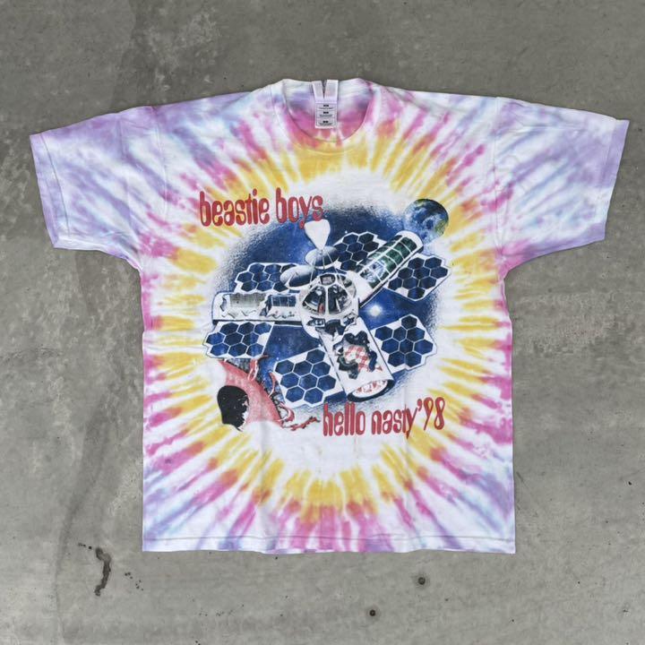レア 98s BEASTIE BOYS Tシャツ XL タイダイ フルーツ