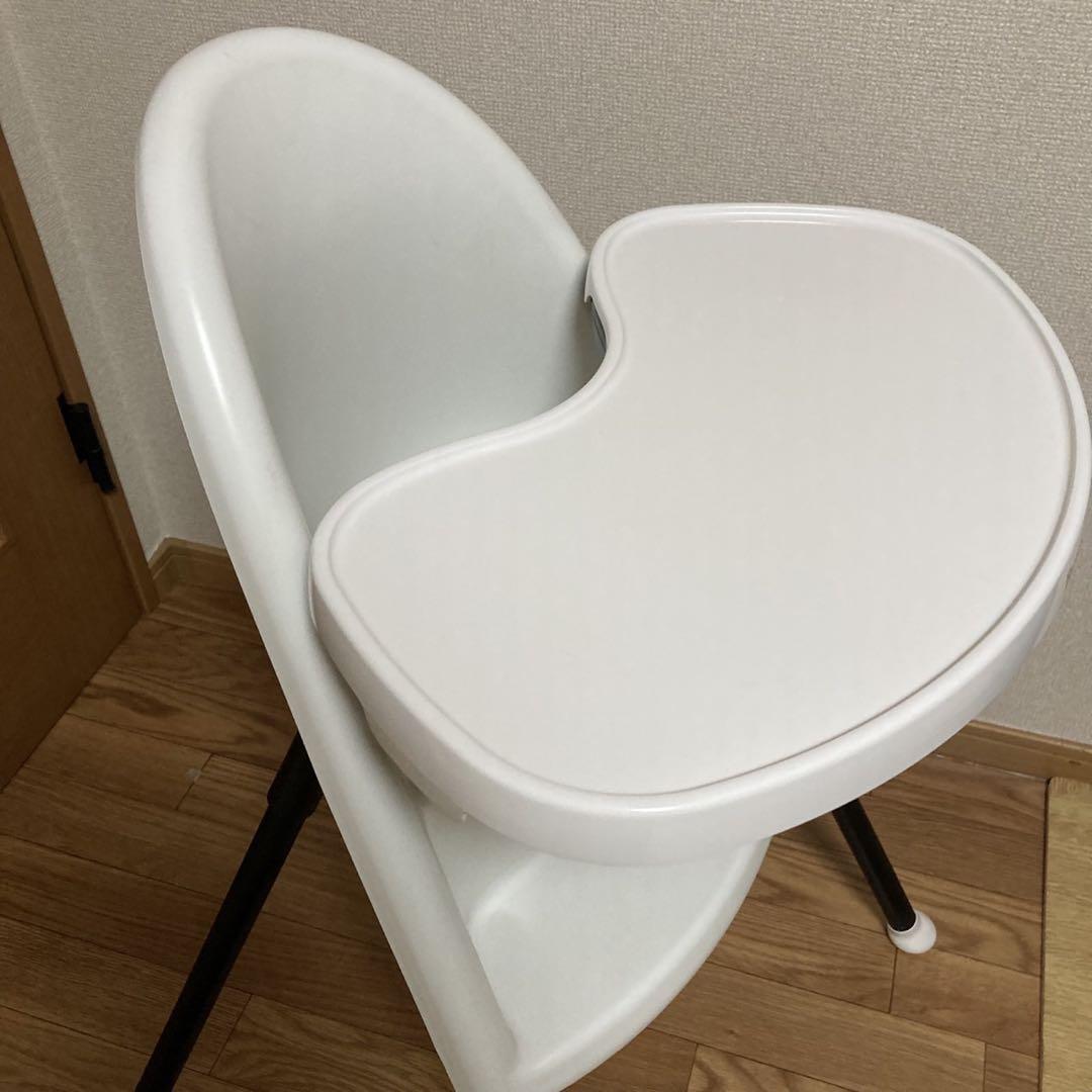 【美品✨】BABYBJORN ハイチェア ホワイト