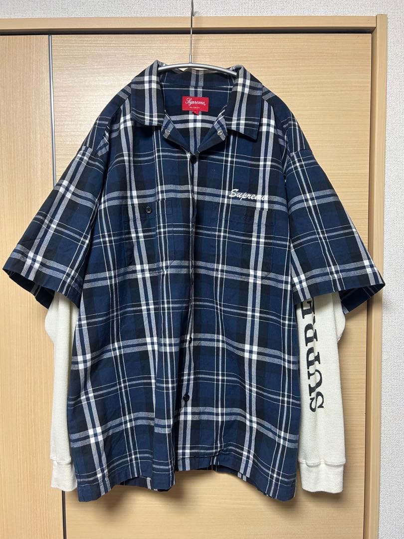 supreme thermal work shirt Lサイズ