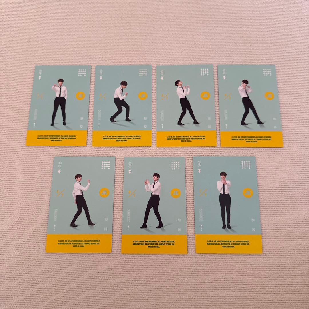 BTS 3RD MUSTER ARMY.ZIP プレイヤーカード ジョングク目立った傷や汚れなし UP786_INFO