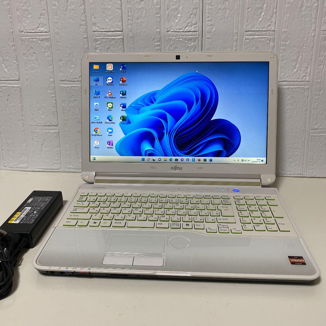 9636円 適当な価格 Windows11 オフィス付き FUJITSU FMV おすすめノートパソコン 9636円 適当な価格 Windows11 オフィス付き FUJITSU FMV おすすめノートパソコン