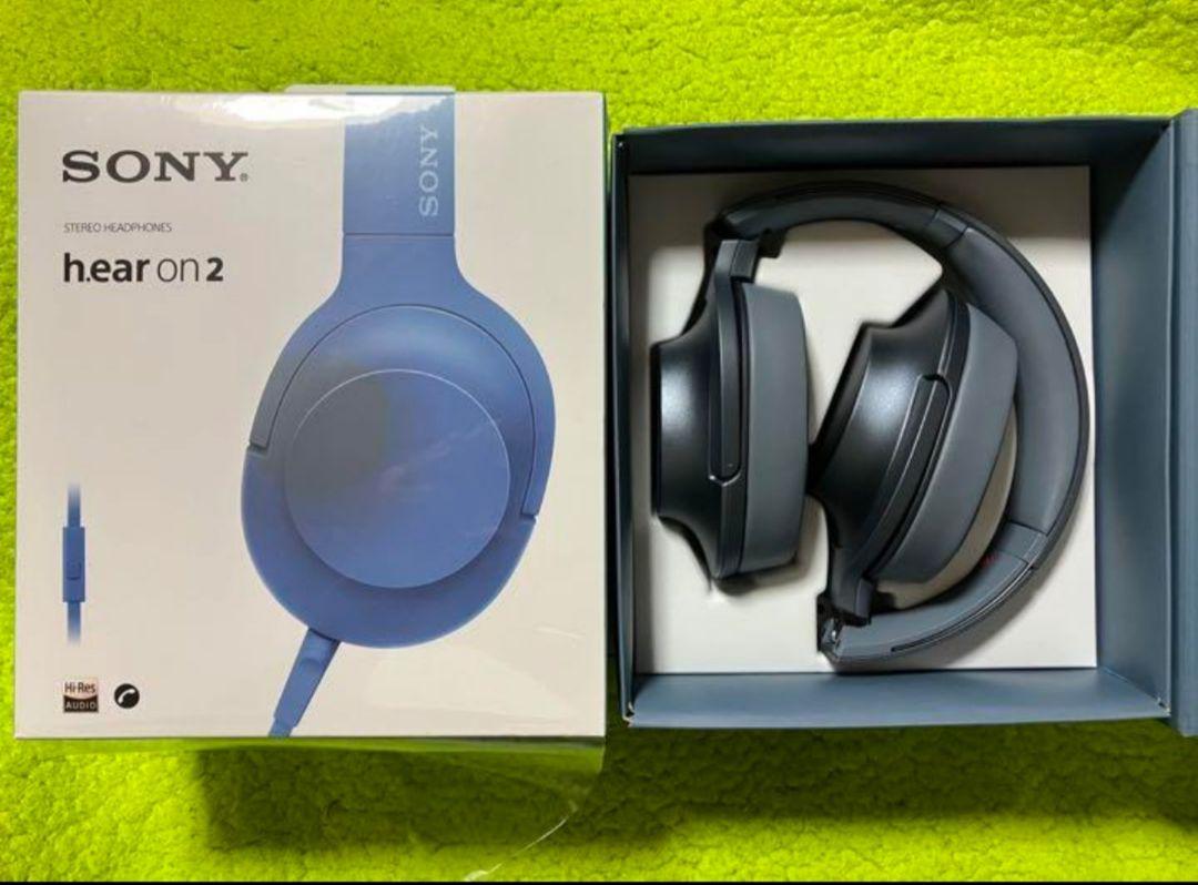 ★SONYハイレゾ対応ヘッドホンh.ear on2付属品完備2023年1月〜使用 ☆SONYハイレゾ対応ヘッドホンh.ear on2付属品完備2023年1