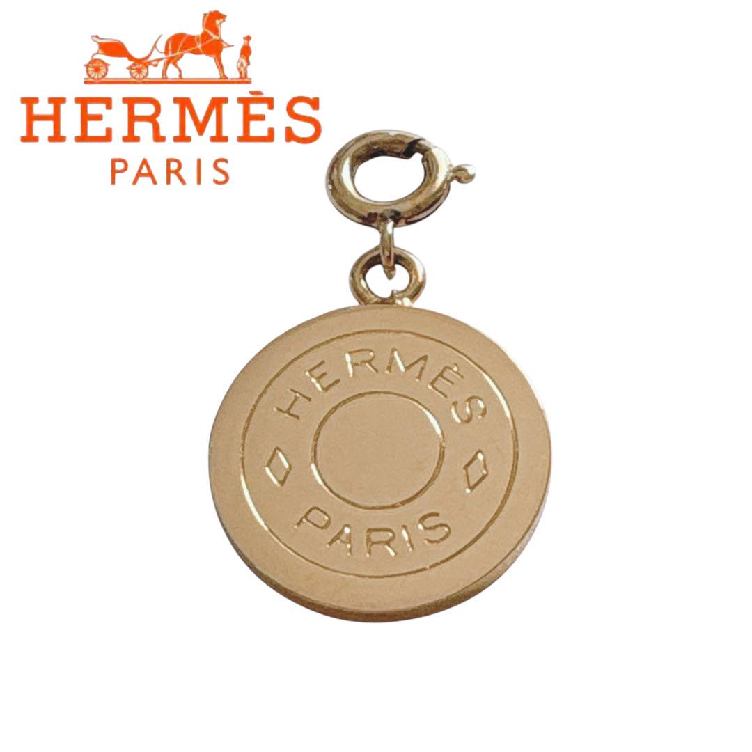 正規品［美品］HERMES エルメス　ネックレス　ペンダントトップ　ゴールド