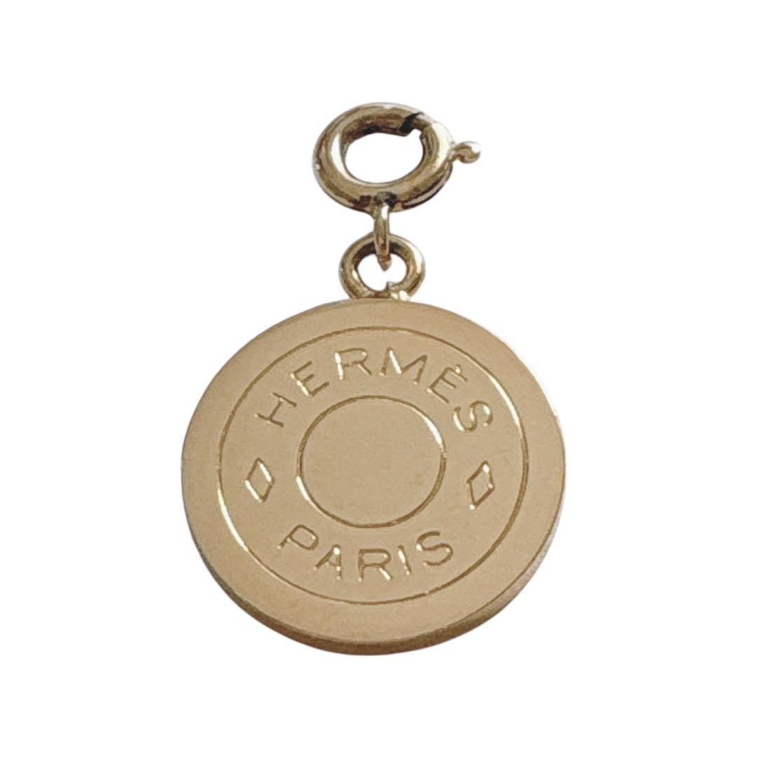 正規品［美品］HERMES エルメス　ネックレス　ペンダントトップ　ゴールド