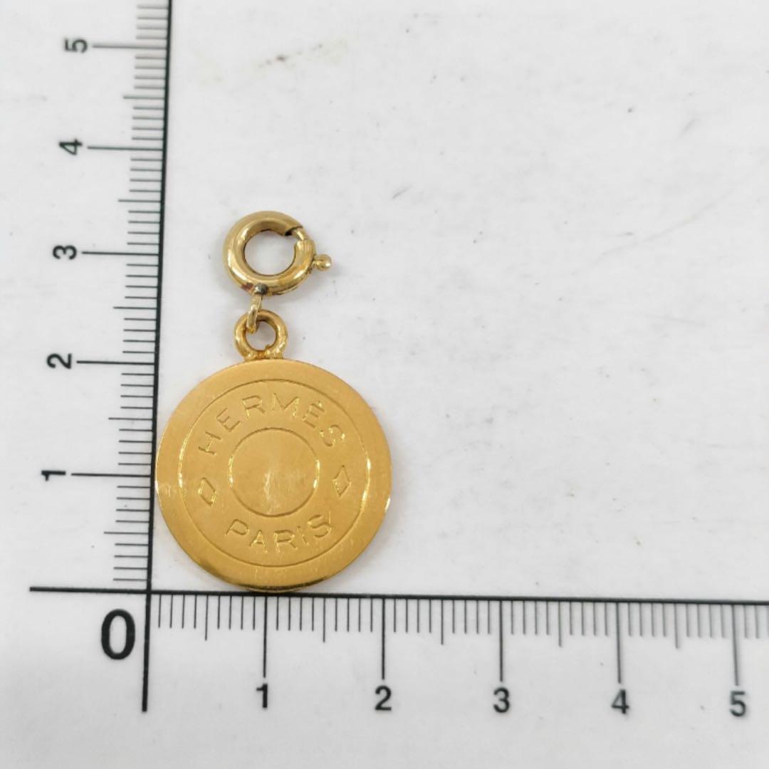 正規品［美品］HERMES エルメス　ネックレス　ペンダントトップ　ゴールド