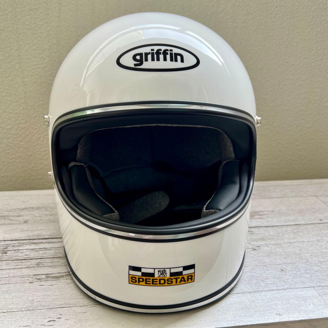 未使用美品　griffinスピードスターLサイズ＋新品クリアシールド　ヘルメット