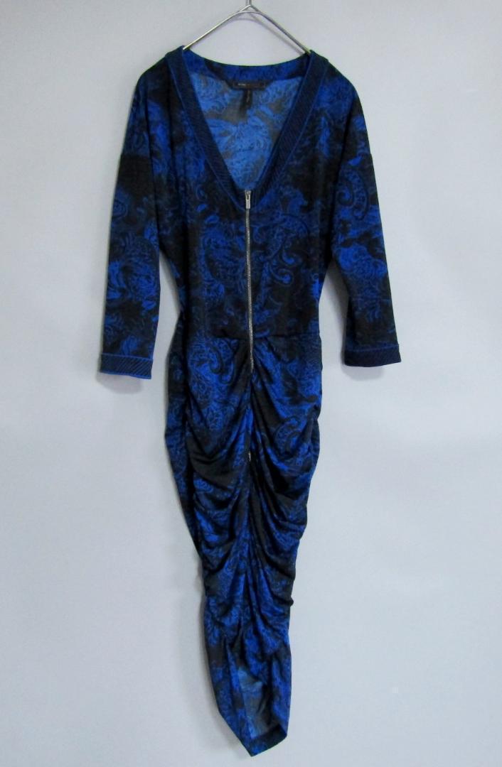 BCBGMAXAZRIA　ビーシービージーマックスアズリア　Vネックドレス　XS