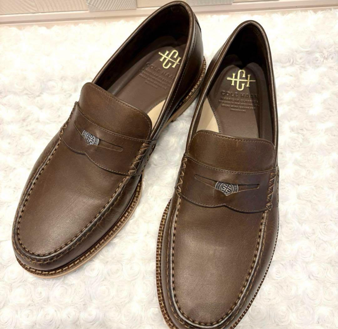 【美品】コールハーン　アメリカンクラシックス ピンチ ペニーローファー 10