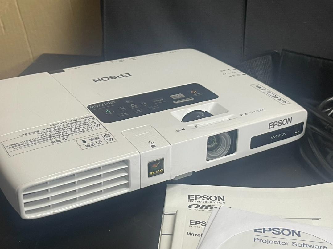 【１着でも送料無料】 プロジェクター EB-1776W EPSON 117時間 メルカリ - プロジェクター