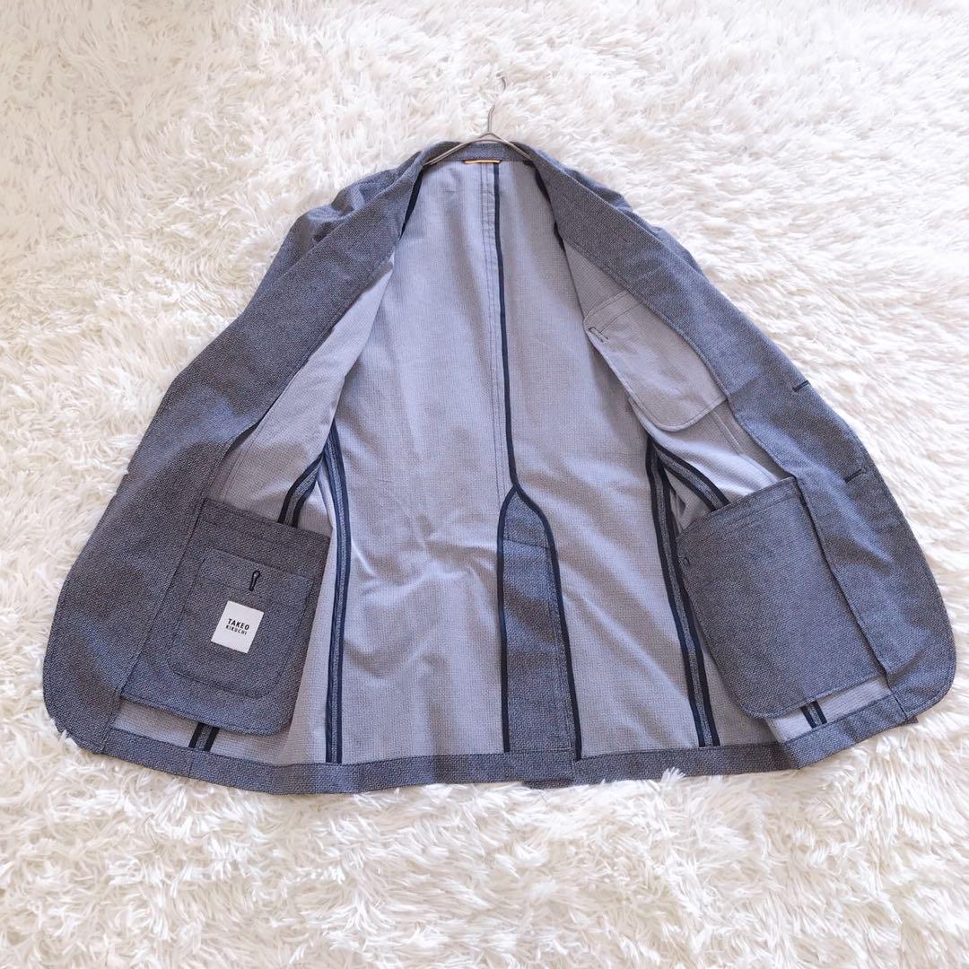 未使用級✨タケオキクチ サマースーツ セットアップ 洗える