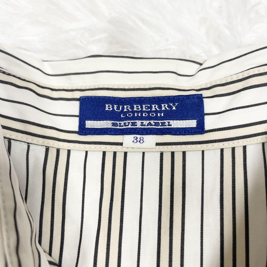 BURBERRY BLUE LABEL ブルーレーベル　ノースリーブ　ブラウス バーバリー ブルーレーベル ブラウス ノースリーブ