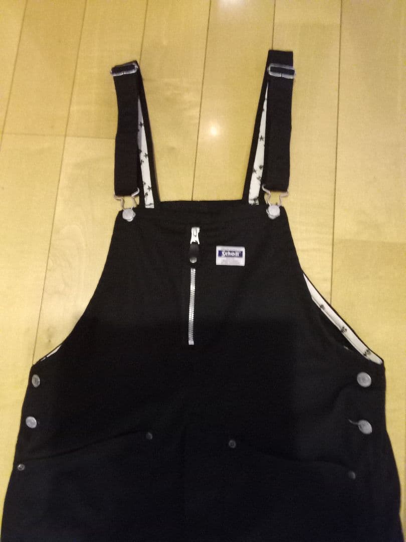 Schott オーバーオール 黒 Mサイズ
