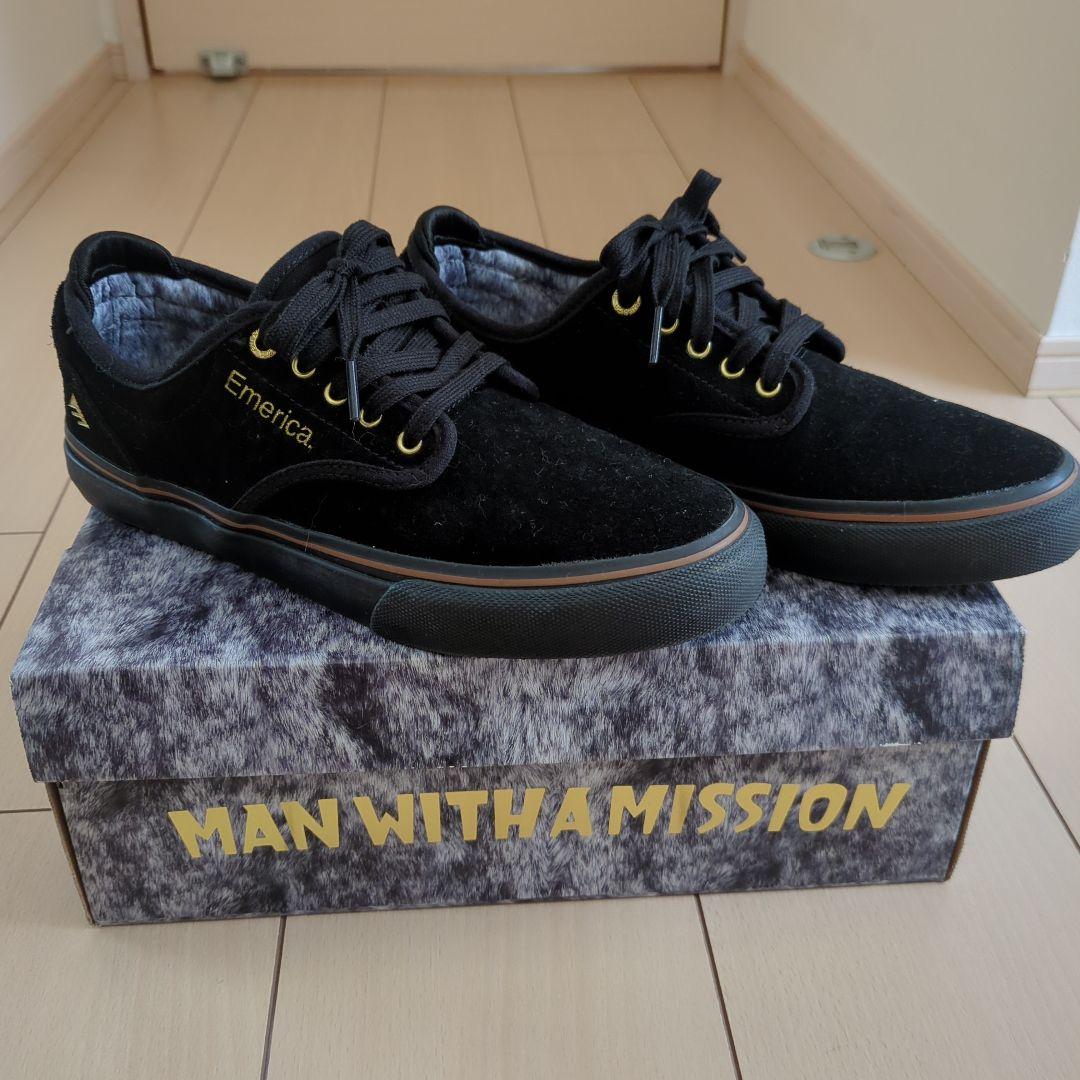 MAN WITH A MISSION エメリカ スニーカー 24.5emerica