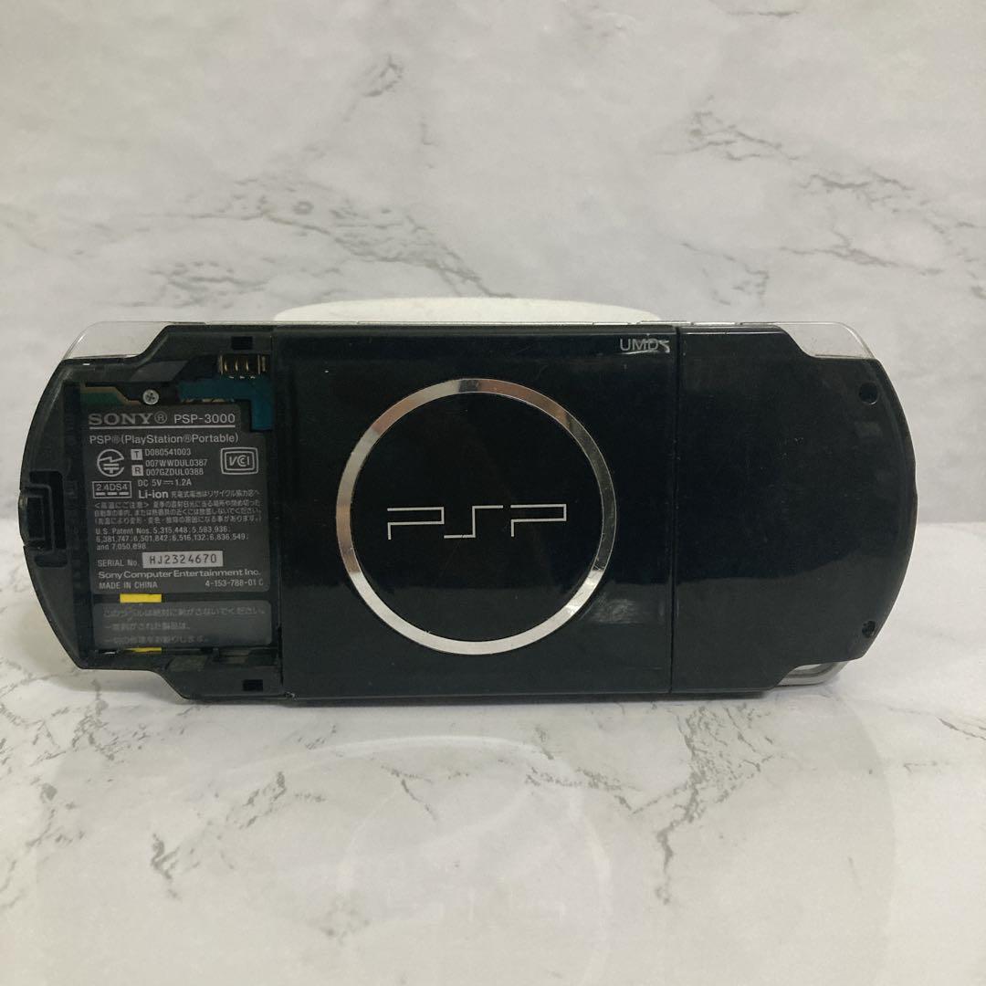 PSP3000 ブラック 読み込み音がうるさい 動作可能 ジャンク