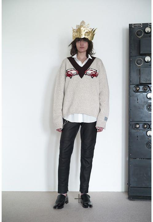 NEW国産 sunsea 19aw mick jaggerd car sweater 2 EO3WZ-m89634599091 新品正規店