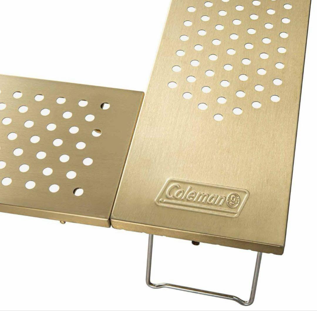 新品未使用　Coleman ファイアープレイステーブルゴールド