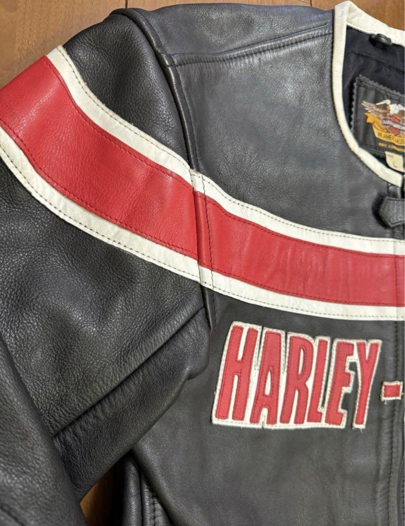 HARLEY DAVIDSON レザー レーシングジャケット セパレートタイプ
