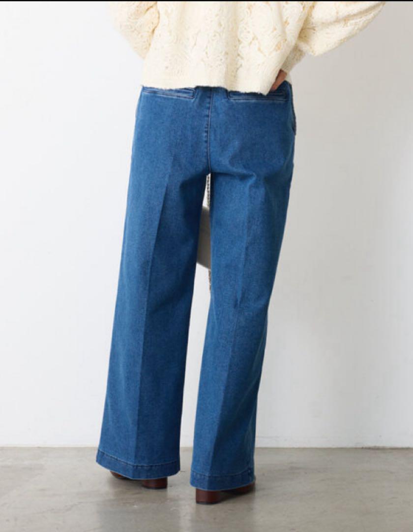 《新品》コラージュガリャルダガランテ Q.anos/ストレッチスラックスデニム