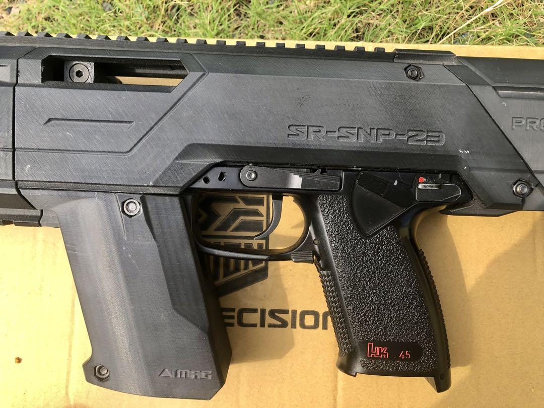 東京マルイ　固定ガスガン　ソーコムmk23 SRU外装コンバージョンキット組込 東京マルイ 固定ガスガン ソーコムmk23 SRU外装コンバージョン