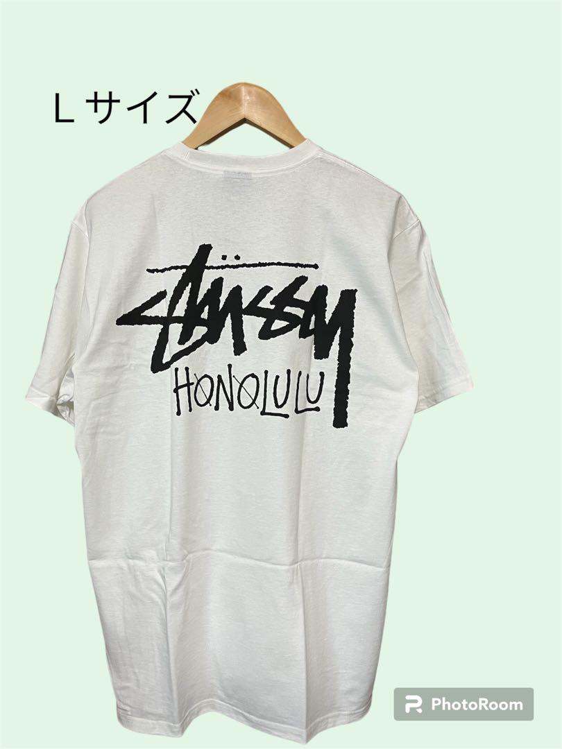 【新品】Stussy HONOLULU ステューシーホノルル ロンT Lサイズ L ステューシー STUSSY ハワイ限定Tシャツ サイズL ホノルル