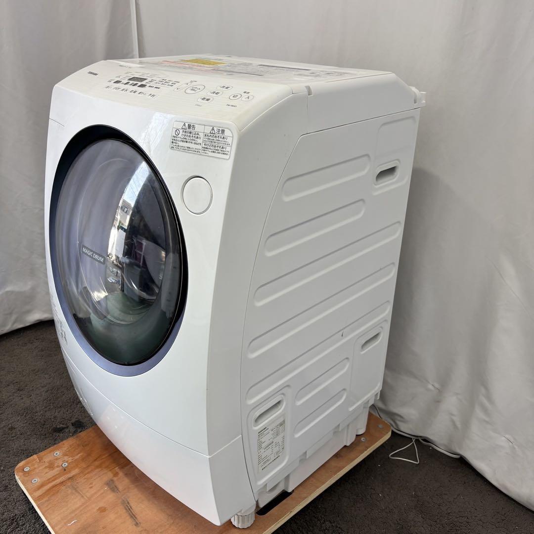 605⭕️ドラム式洗濯機　東芝　9キロ　乾燥付き　設置無料　中古　安い　綺麗 605 ドラム式洗濯機 東芝 9キロ 乾燥付き 設置無料 中古 安い