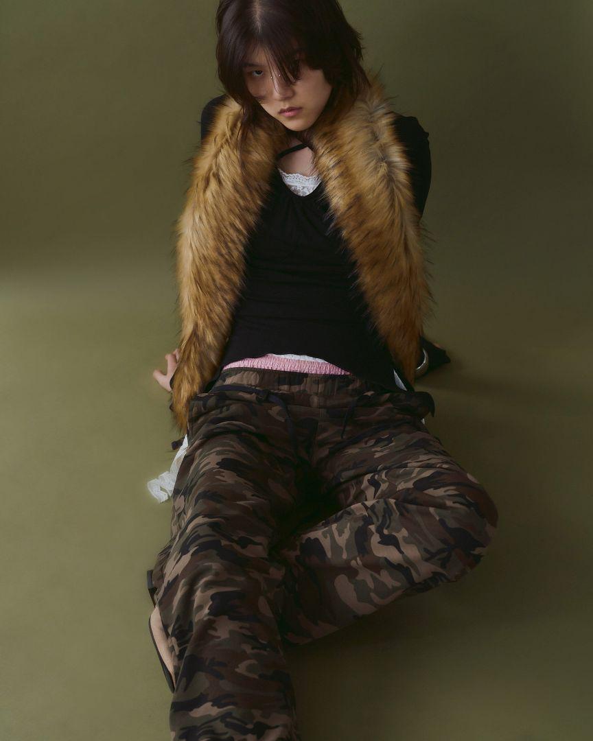 DOUBLE WAIST SWEAT PANTS【CAMOUFLAGE】