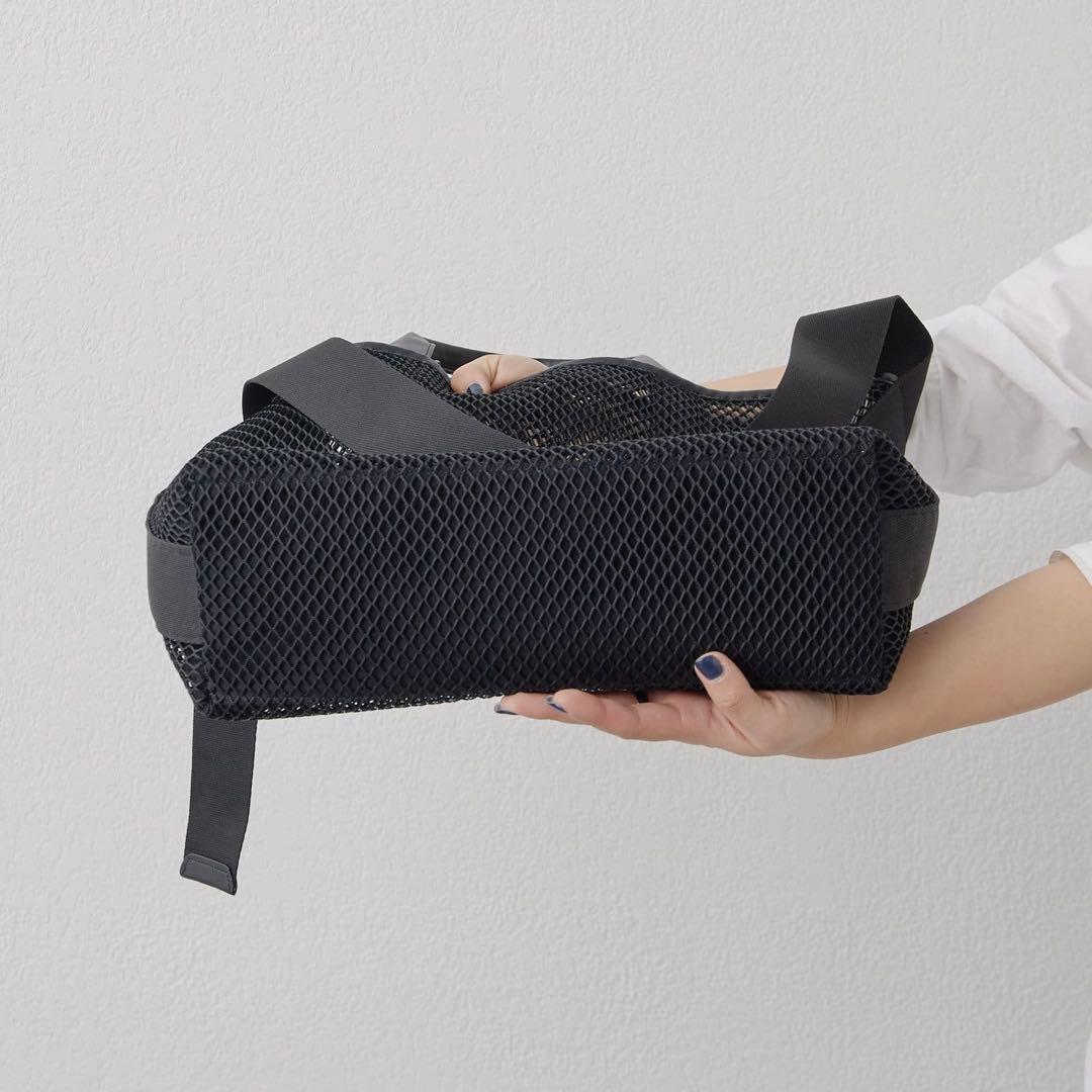 値下げ❇️【未使用】イアパピヨネ ダイヤメッシュ2wayトートバッグ 軽量 大容量