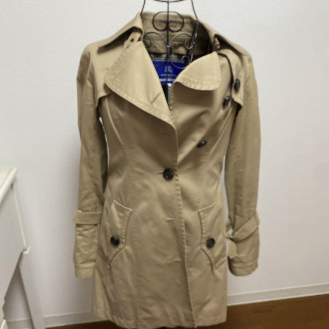 BURBERRY BLUE LABEL トレンチコート　40 Lサイズ