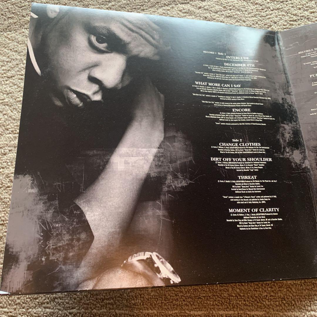 洋楽 JAY-Z Black album LP