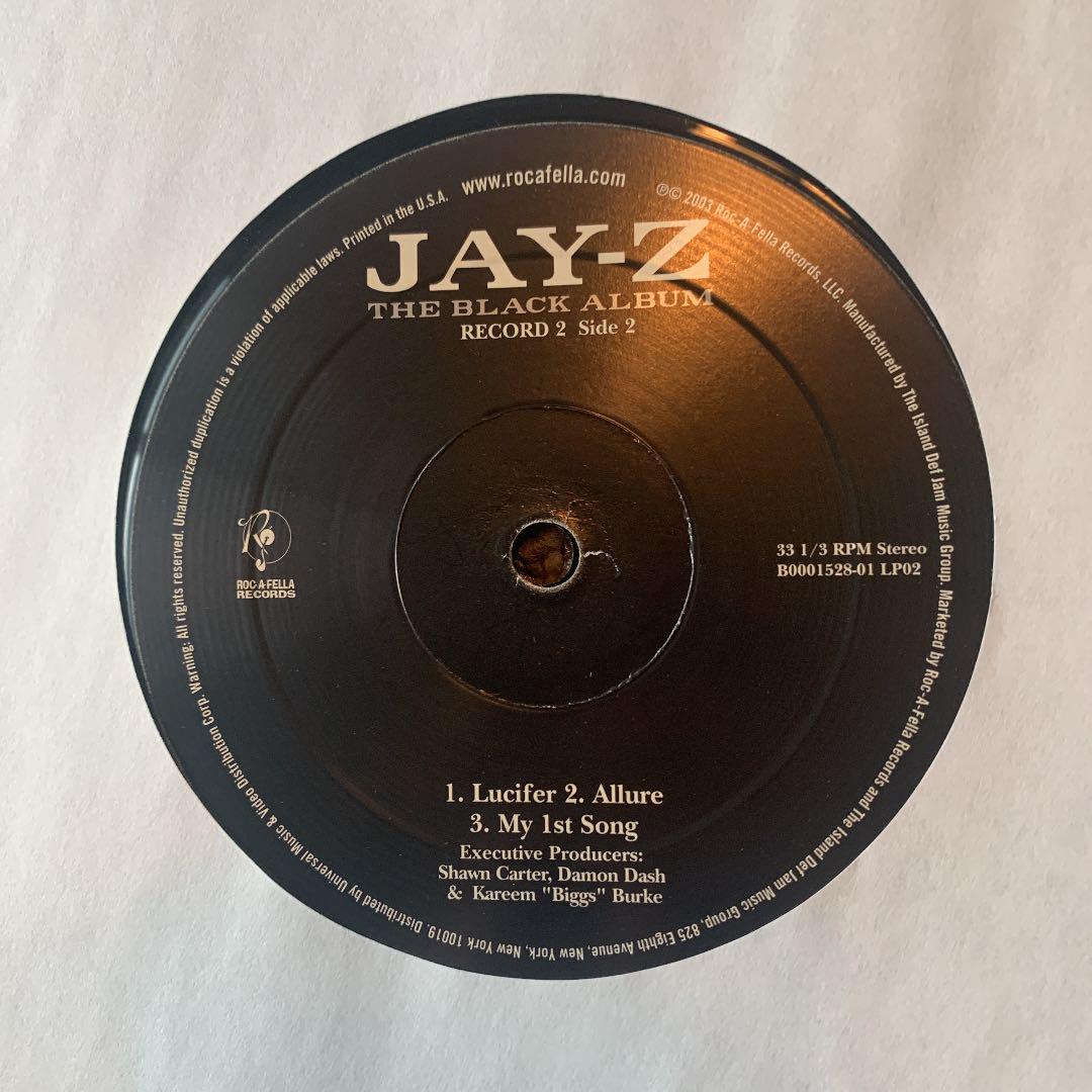 洋楽 JAY-Z Black album LP
