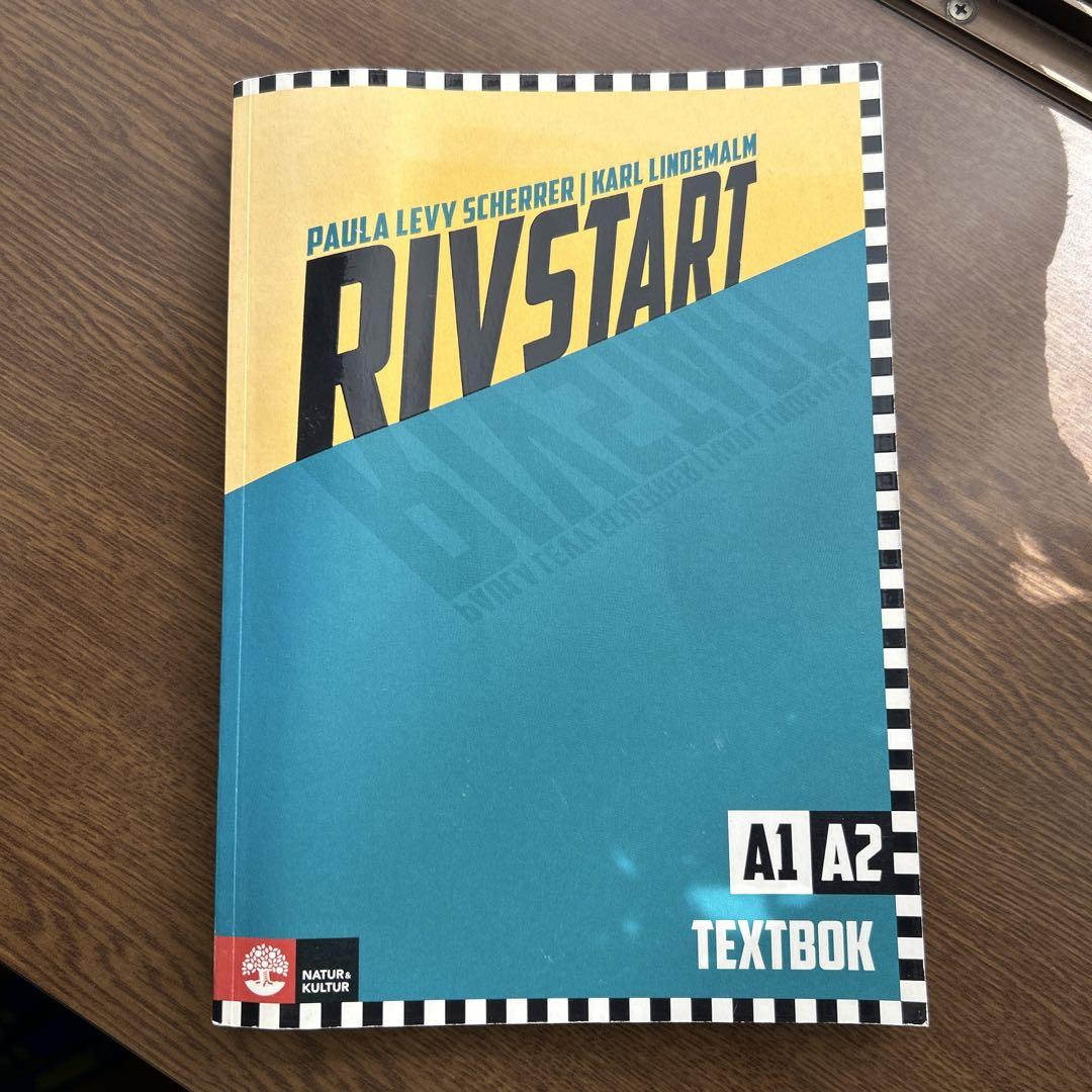 スウェーデン語　RIVSTART A1A2 テキストブック