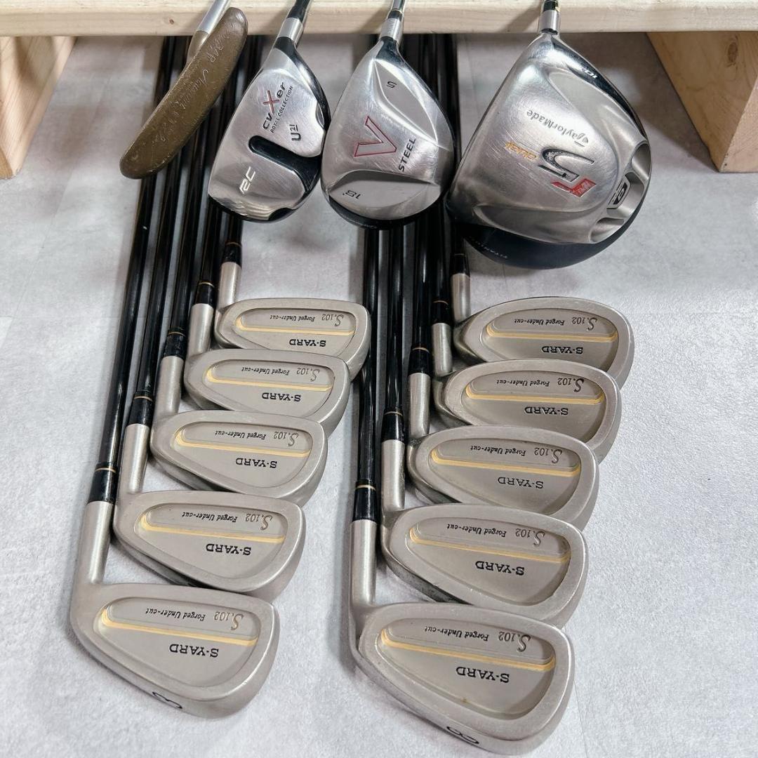 W874 TaylorMade 他 メンズ ゴルフ クラブ フルセット 15点