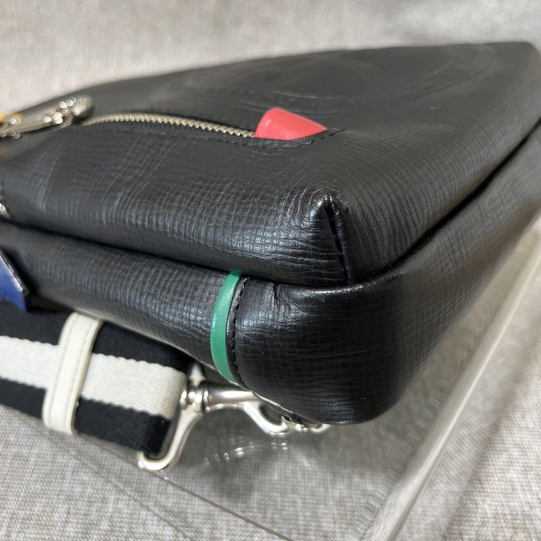 【美品】CASTELBAJAC カステルバジャック　ボディバッグ　レザー