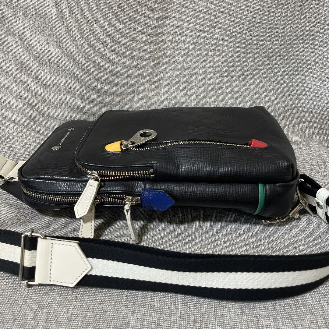 【美品】CASTELBAJAC カステルバジャック　ボディバッグ　レザー