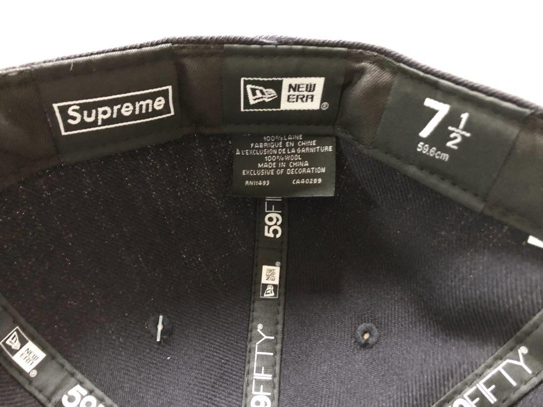 World Famous Box Logo New Era　ネイビー1/2