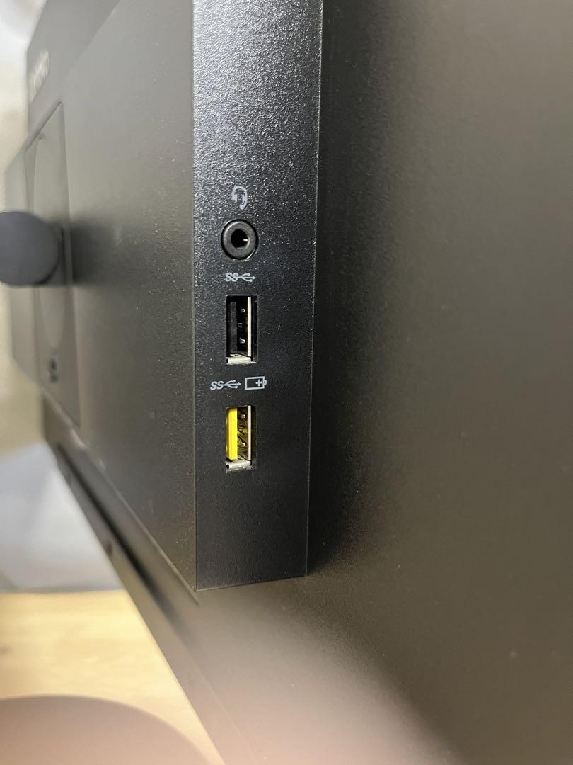 訳ありLenovo T24v-10 23.8型モニター内蔵スピーカーPS4対応