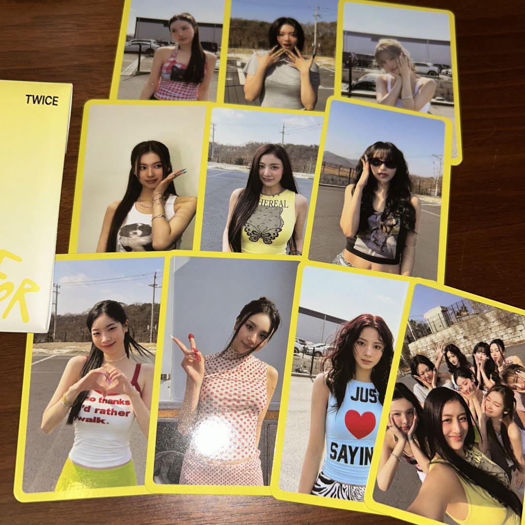 TWICE 予約特典 トレカ セット twice 予約特典 初回特典 トレカ セット - メルカリ