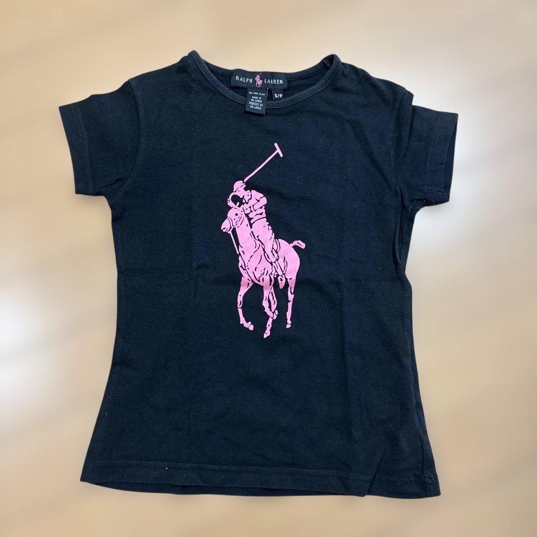 【美品】Ralph LaurenラルフローレンUSA製スリムフィットTシャツS黒 Ralph Lauren 黒 スリムフィット Tシャツ S/P - メルカリ