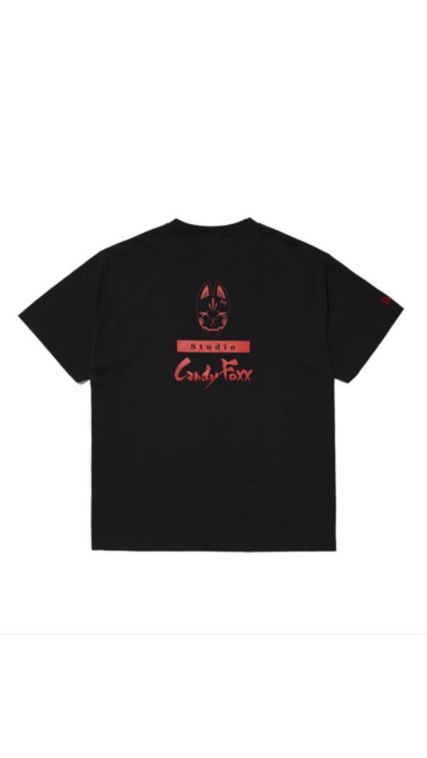 Candy foxx 第1弾　ロゴTシャツ　ブラック　L フルセット