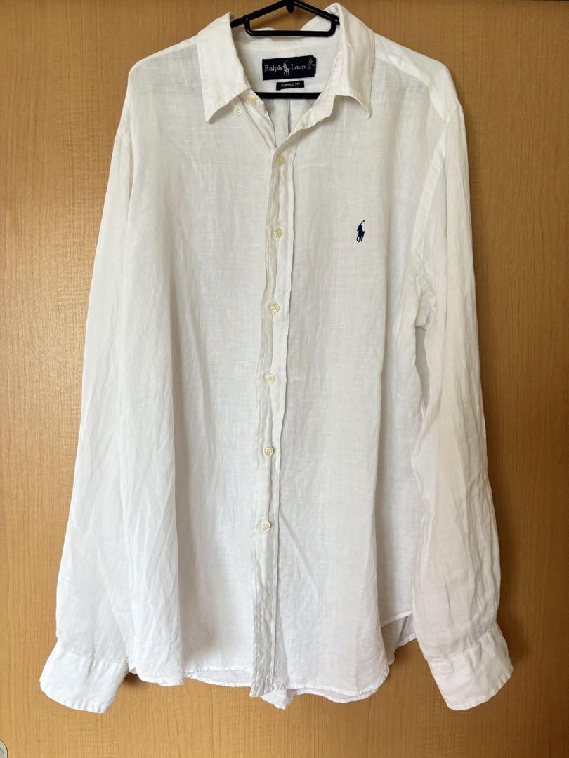 RALPH LAUREN リネンシャツ