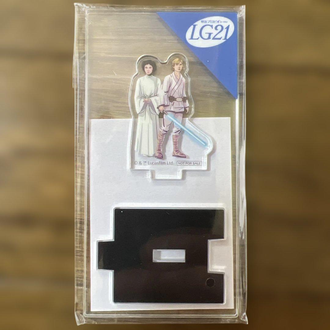 スター・ウォーズ アクリルスタンド ルーク・レイア - メルカリ