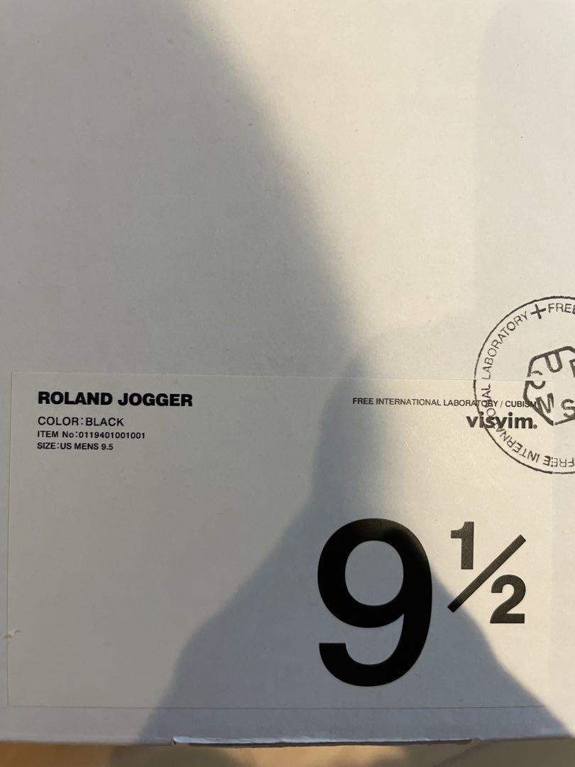 靴 visvim ROLAND JOGGER BLACK