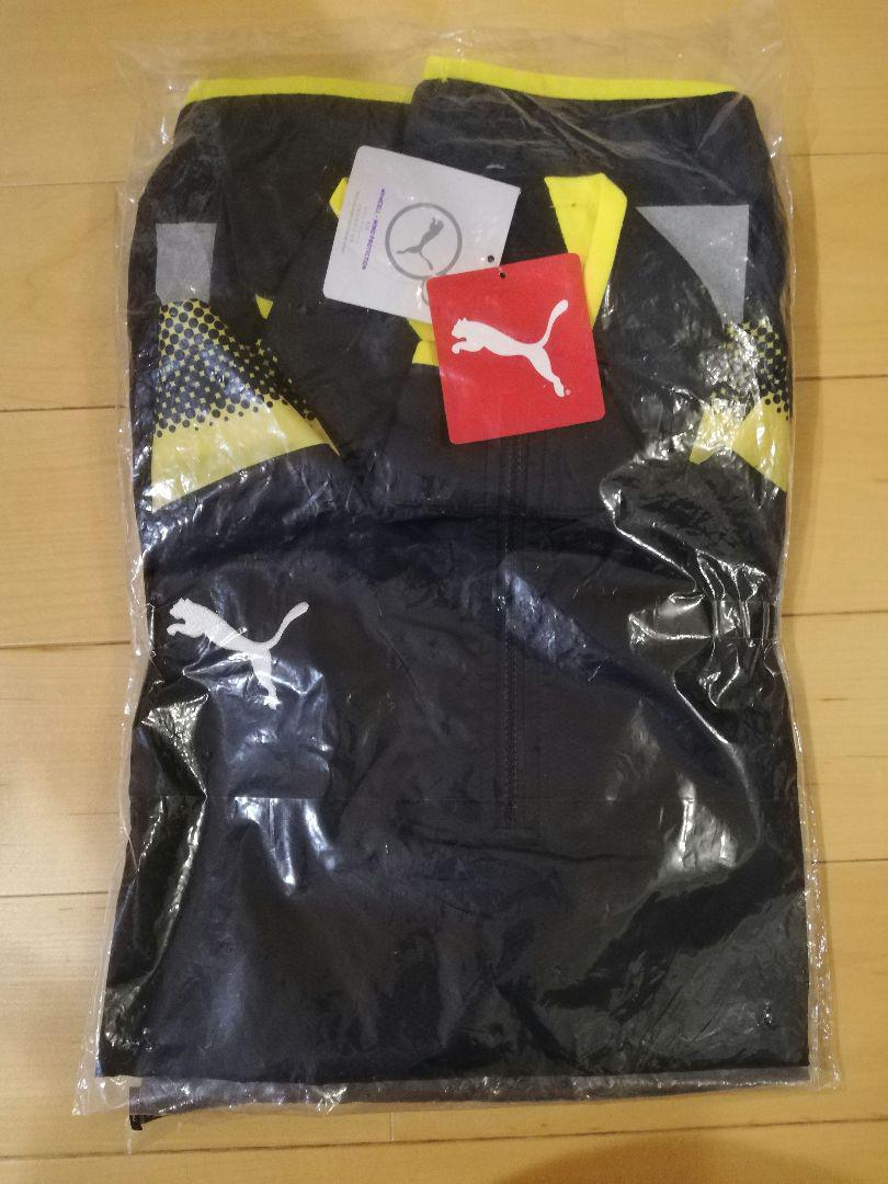 新品　サイズL　PUMA ピステ ジャケット パンツセット ブラック/イエロー